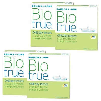 バイオトゥルーワンデーマキシボックス(90枚入)4箱セット(左右各2箱