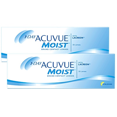 ワンデーアキュビューモイスト2箱セット(左右各1箱)｜コンタクトレンズ