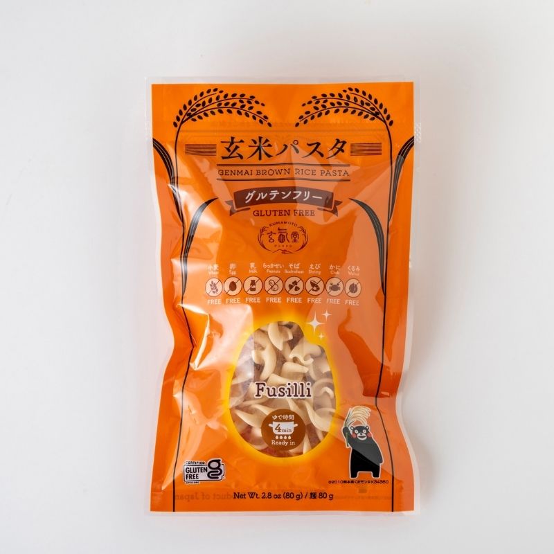 【グルテンフリー】玄米パスタ(フジッリ) 2袋セット