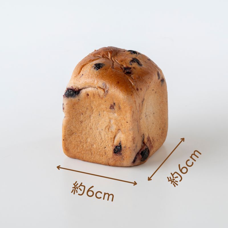 玄米パン(グルテンフリー)キューブパンブルーベリー10個セット