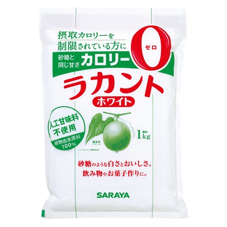 サラヤ ラカント ホワイト 1kg 低カロリー甘味料 グラニュー糖などの