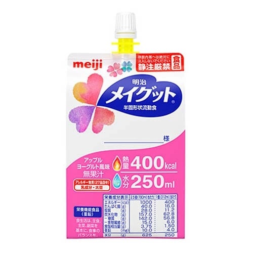 明治 メイグット 半固形状 バッグ （312ml×18個）<br>熱量400kcal 