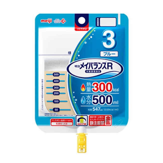 メイバランスR ブルー バッグ （547ml×12個） 熱量300kcal 水分量500ml