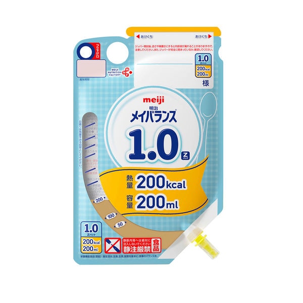 �ᥤ�Х��1.0 Z�ѥå� ��200ml��12�ġ�Ǯ��200kcal���Х˥���̣������������Ѥ���4.0g�ʲ�/100kcal �дɱ��� �վ�