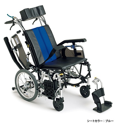 中古】 リクライニング車いす MIKI ティルトリクライニング