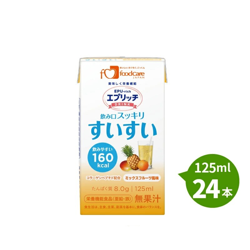 フードケア エプリッチドリンク すいすい ミックスフルーツ風味 125ml