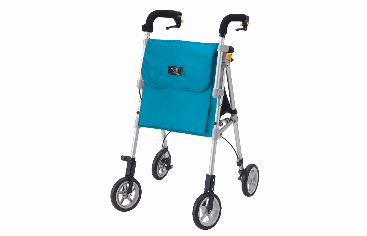ウィズワン ヘルシーワン・ライト G ターコイズブルー 歩行器 （中古