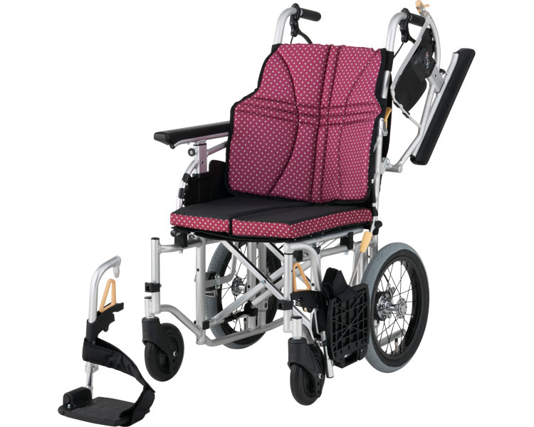 J271★介護式★ノーパンク車いす★NissiN 楽天市場】日進医療器 介助式標準車いす NAH-SU1 シン・ ウルトラ