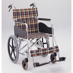 J576☆多少使用感有り☆介助式☆車いす☆MATSUNAGA☆AR-300