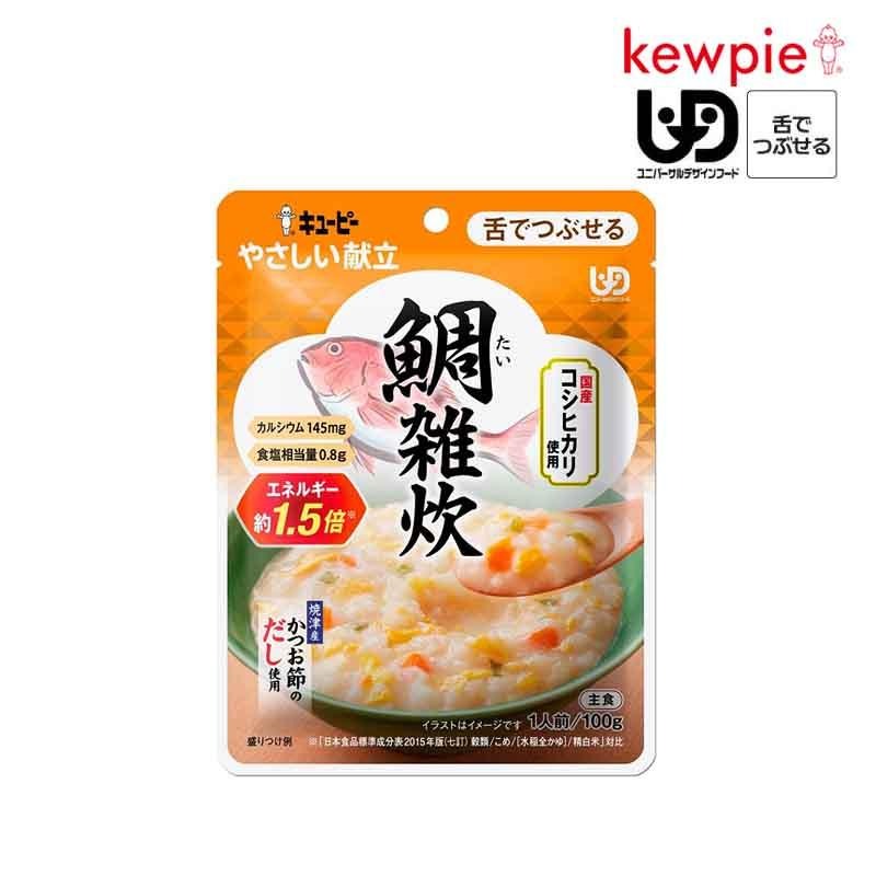 キューピー やさしい献立 鯛雑炊 (111kcal／100g) 区分3 舌でつぶせる