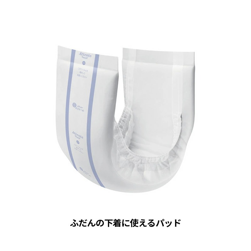 エリエール ふだんの下着に使えるパッド300ml 24枚入りX６パック アテント ふだんの下着に使えるパッド｜介護用品・吸水ケア用品