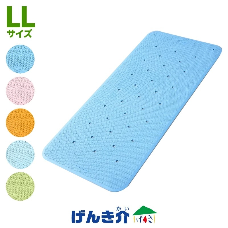 直送品］すべり止めお風呂マット トライタッチ LLサイズ (85×38×0.3cm