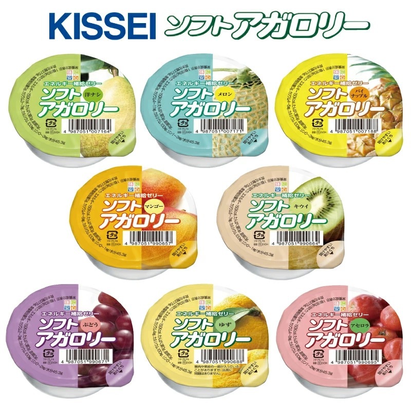 たんぱく質ゼロ 高カロリーゼリー食べ比べセット カップアガロリー8種