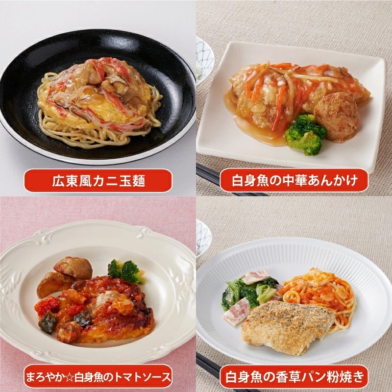 冷凍惣菜【Bセット】食楽膳 プラス 21食セット たんぱく質が摂れる