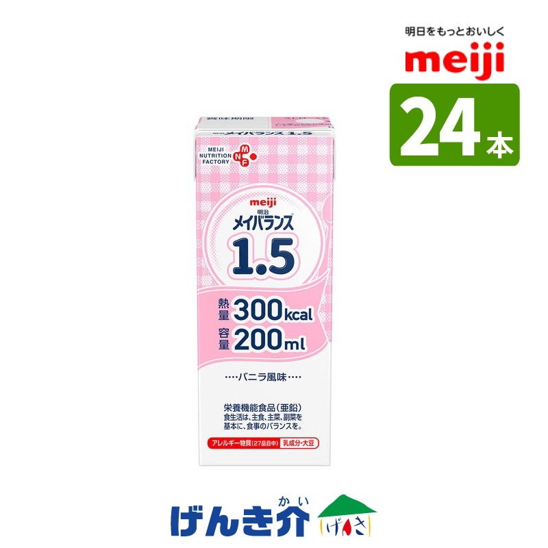 �������Բġץᥤ�Х�� 1.5 ��ѥå� ��200ml��24�ġ� Ǯ��300kcal ���� �дɱ��ܡ��Х˥���̣