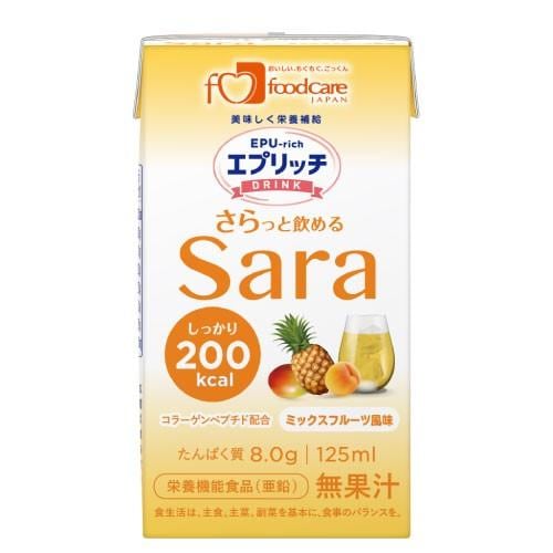 フードケア エプリッチドリンク Sara サラ ミックスフルーツ風味