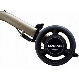 ナブテスコ コンパル Conpal シャンパンゴールド 抑速ブレーキ付歩行車 中古介護用品 中古介護用品 介護 用品 福祉用品の専門通販サイト 介護ストア げんき介