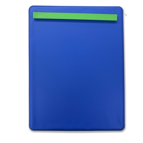 長マグネット付き下敷き（マグネット部はグリーンで無地です）