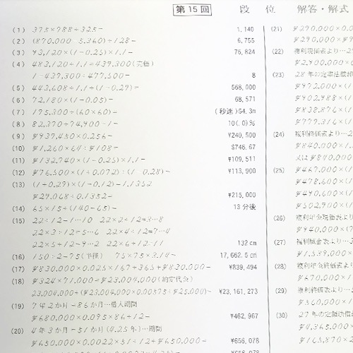 AP【全珠連】■応用計算集 段位■★2022年度 改訂版★<br> [そろばん検定対策]算数に強くなる