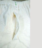 男性ズボン前開き