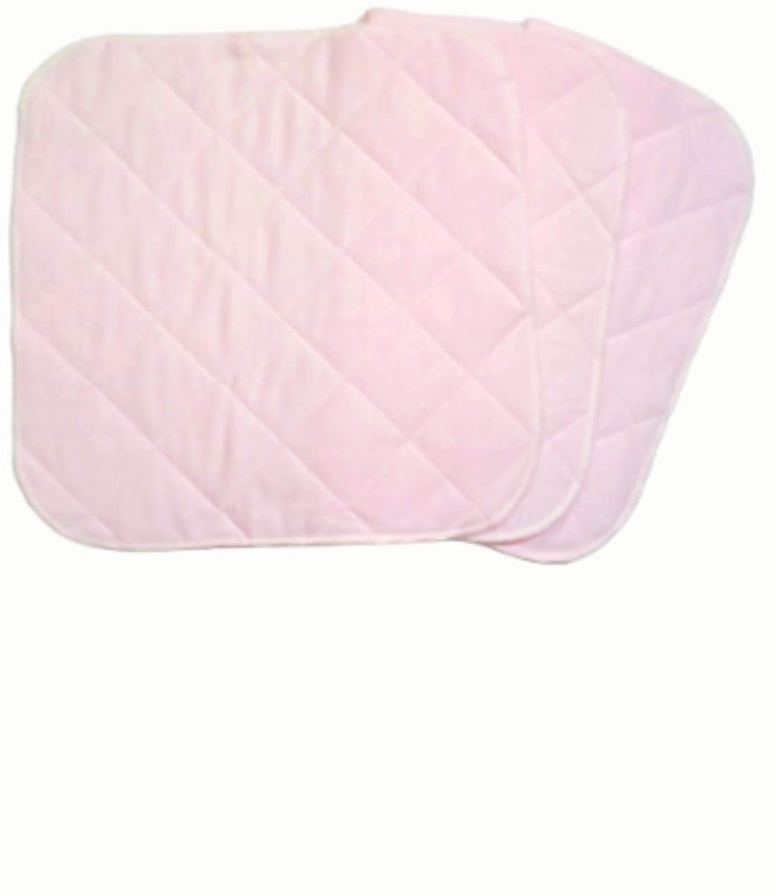 パシーマ　大判ハンカチ 30×30cm　同色3枚セット（キナリ・ピンク・ブルー）