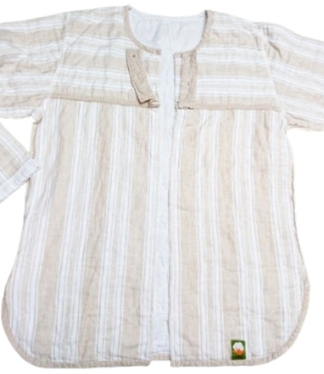 前開きを全開に変更