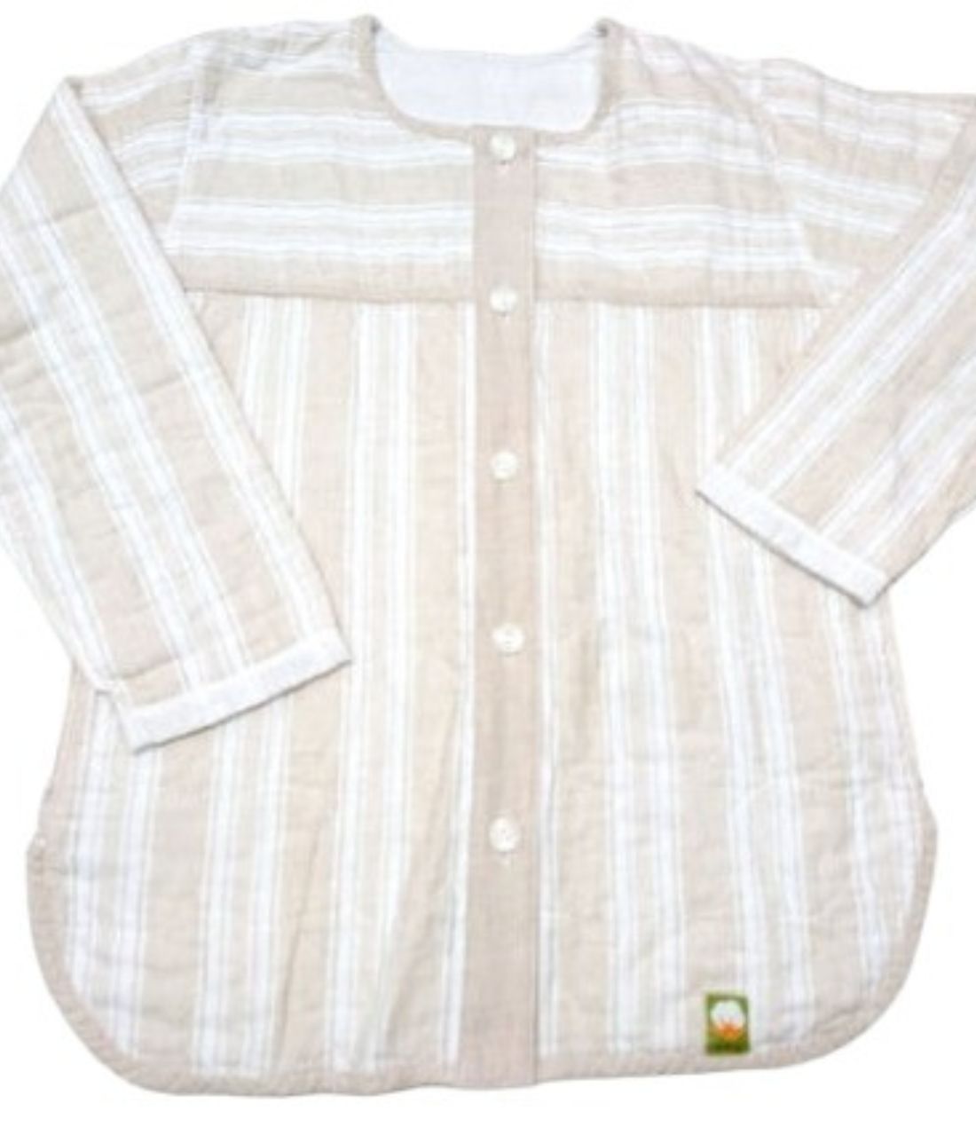 前開きを全開に変更