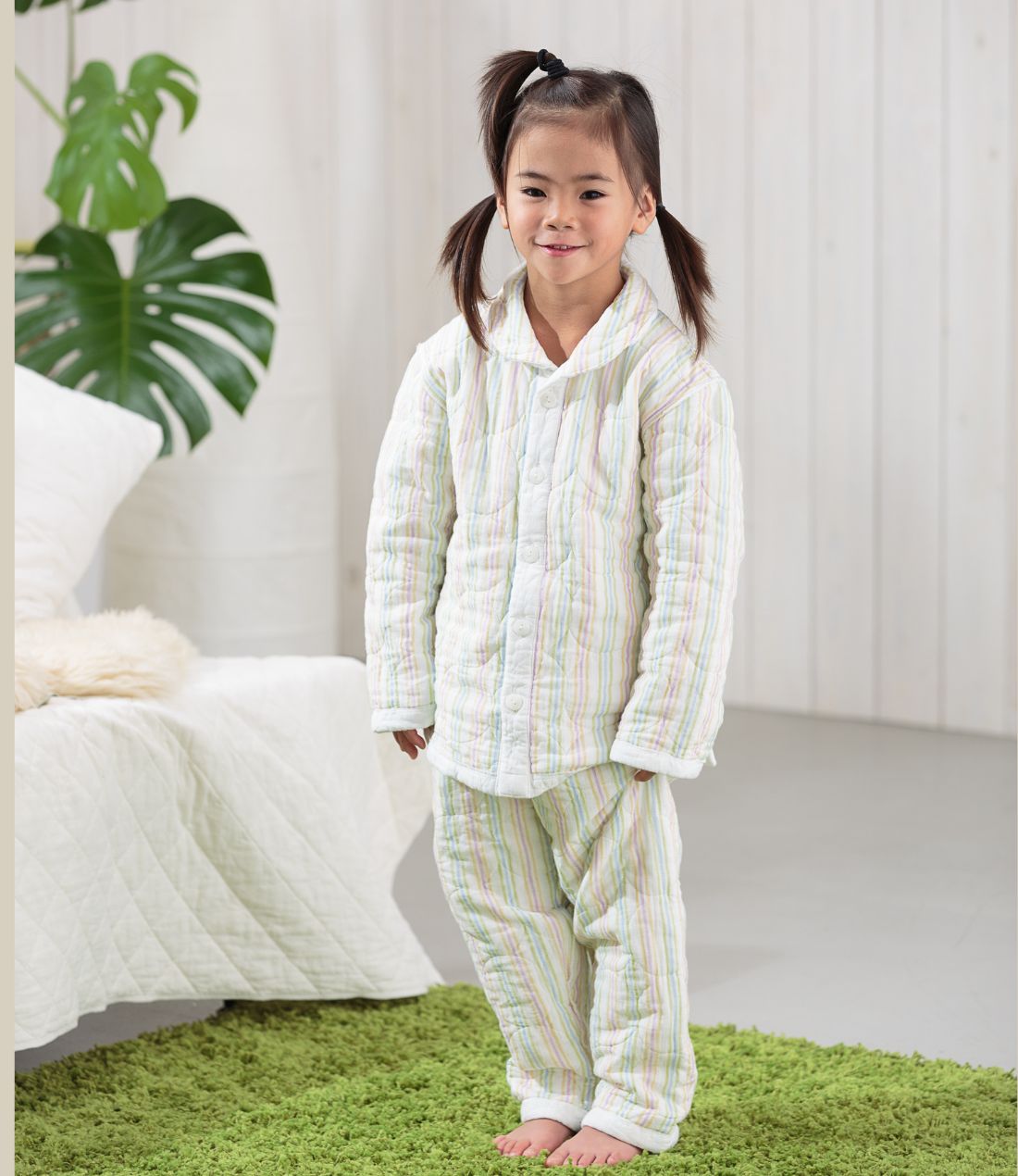 冬用（厚地）上下セット ベビー・キッズ用 パシーマ生地の