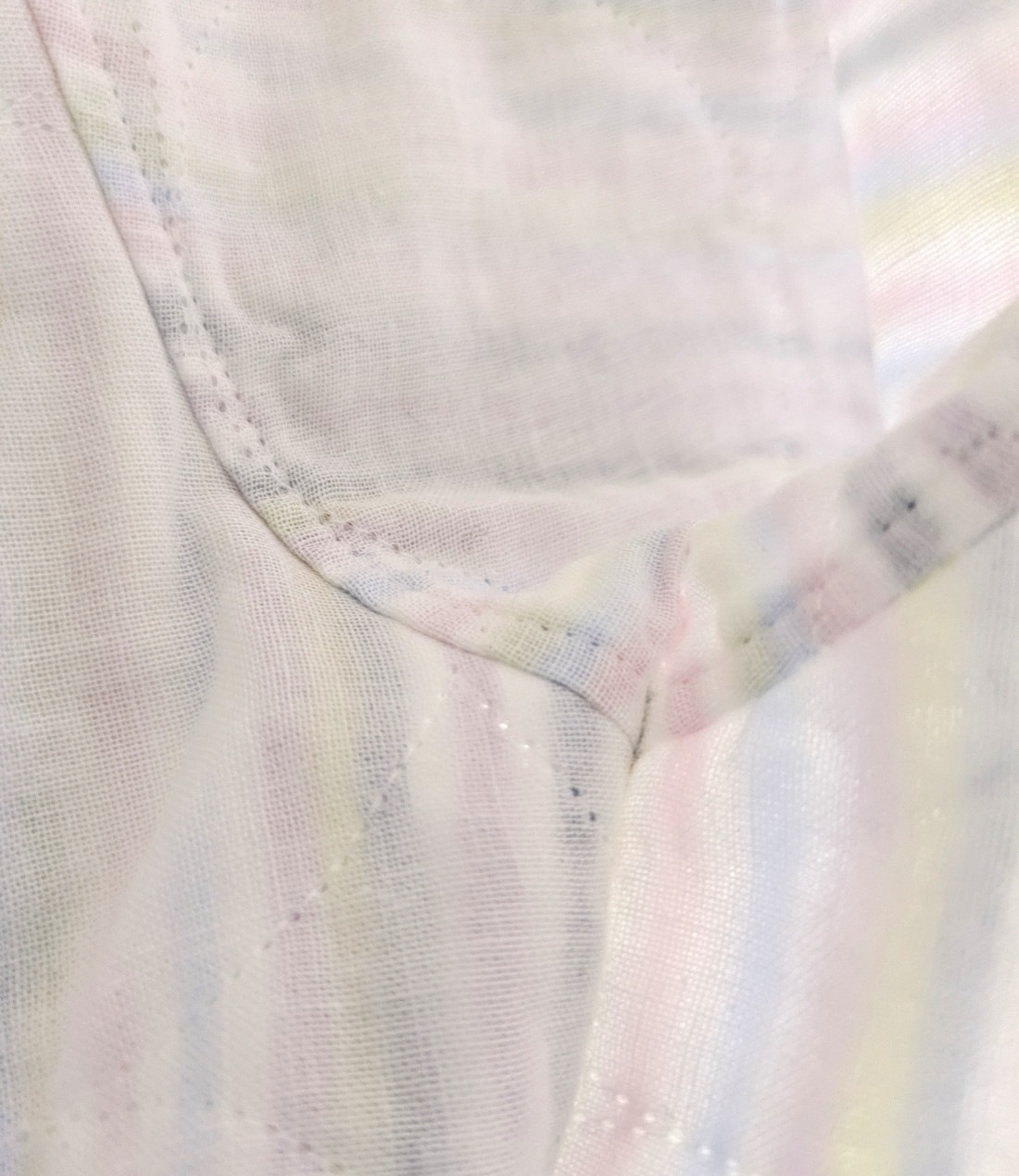 夏用（薄地）長袖長ズボン上下セット【マルチカラー】大人用パシーマ生地のパジャマ