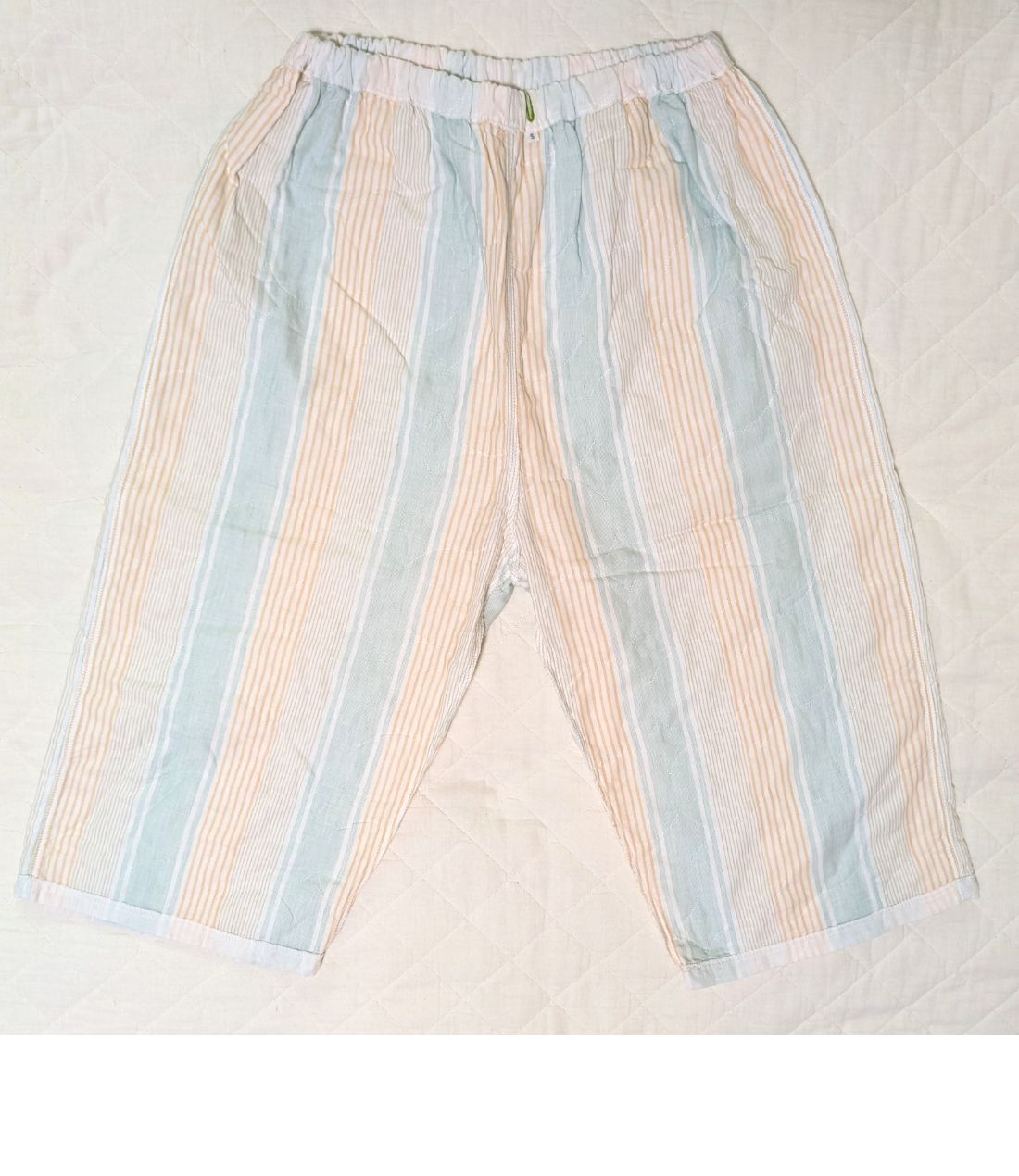 夏用（薄地）6分丈袖、ズボン上下セット【ボタニカルカラー】大人用パシーマ生地のパジャマ