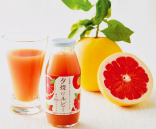 夕焼けルビー（国産グレープフルーツジュース）180ml | 飲料・健康