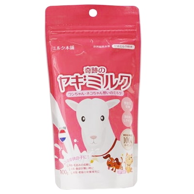 【新品未開封】100％ニュージーランド産ヤギミルクパウダー 1kg nichie ヤギミルク パウダー 粉末 100g オランダ産 （人間用・犬