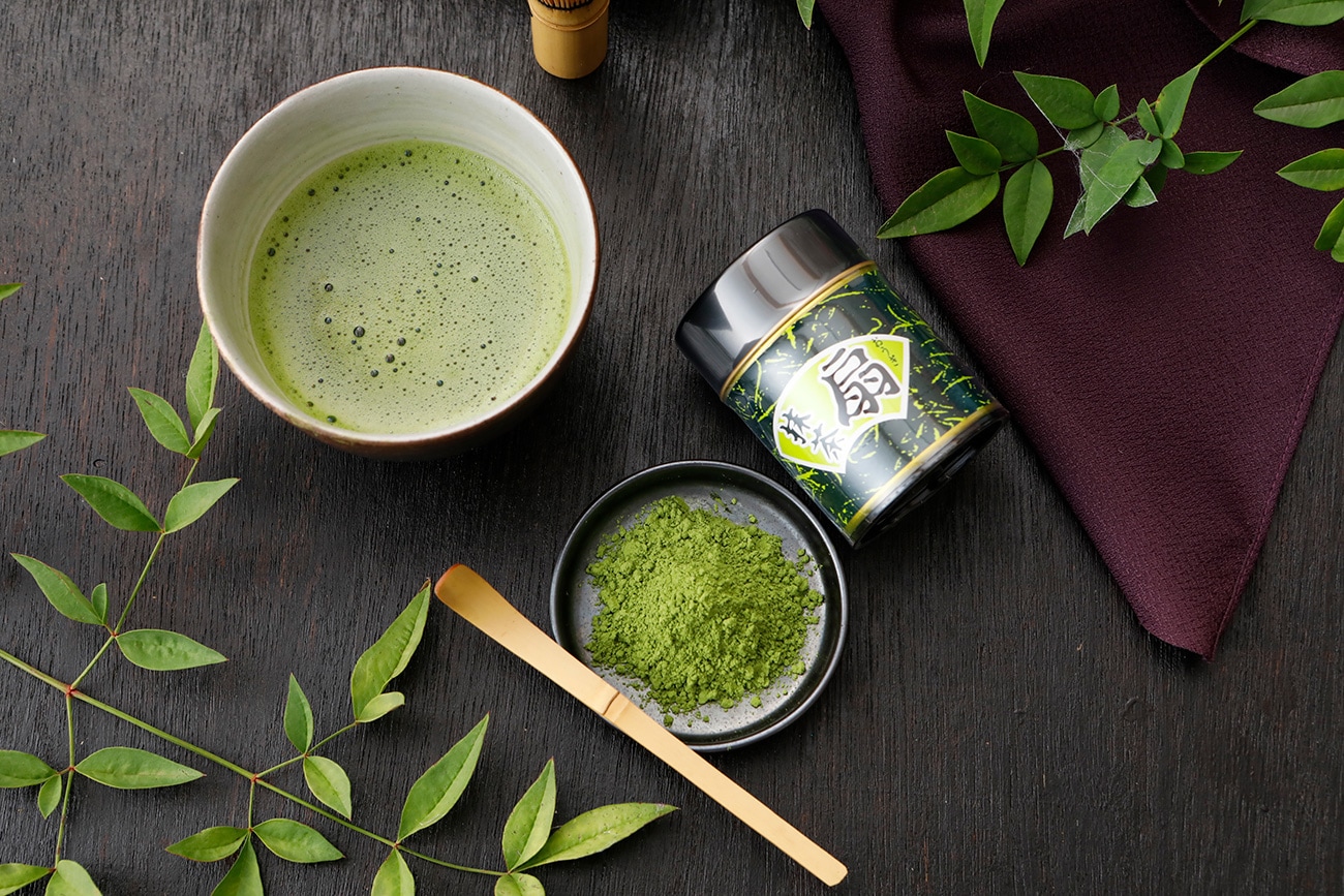 抹茶 扇 30g × 3本