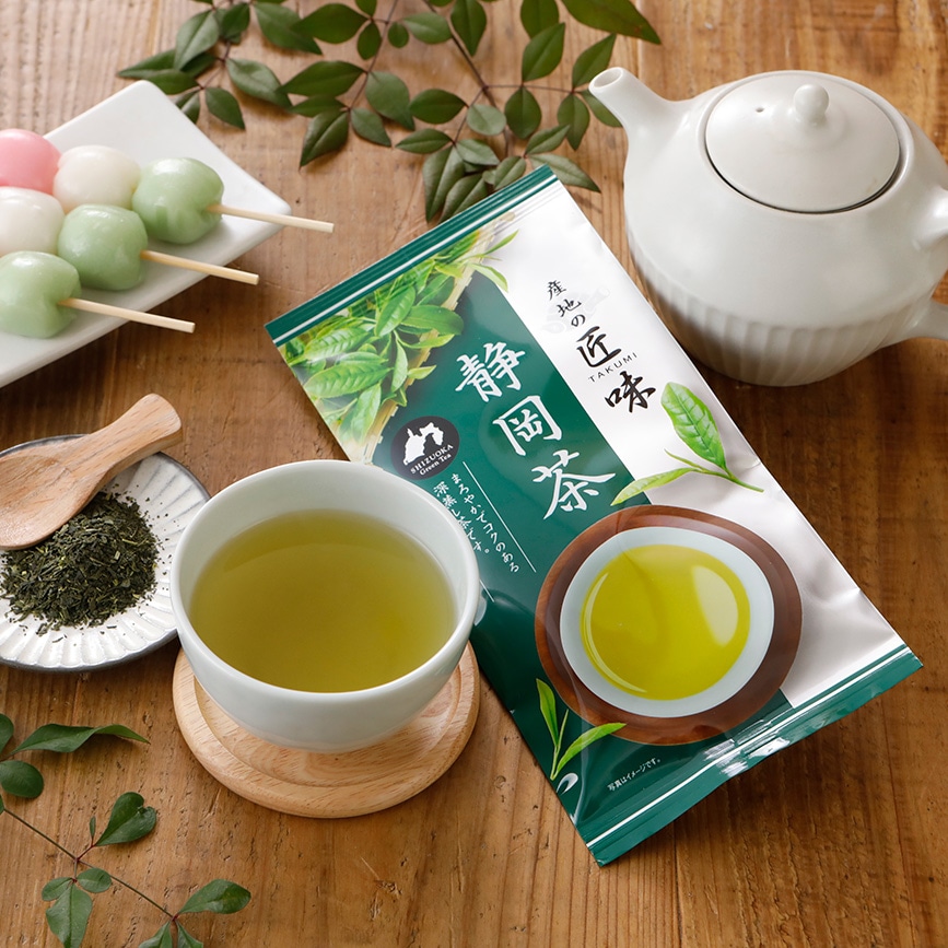 産地の匠味 静岡茶 70g [M便 1/4]【リニューアルに伴い茶葉を一新しま