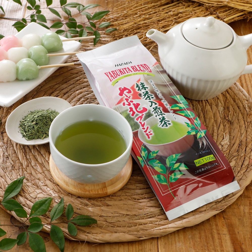 やぶ北ブレンド 抹茶入煎茶 100g【内容量200g→100gに変更】