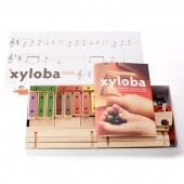 xyloba(サイロバ) メロディア フォークソングス1 メロディセット スイス製の木のおもちゃ・音を組み立てる知育玩具 (ラッピング不可)|xyloba