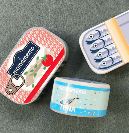 【アウトレット45%OFF】ｍamamemo 木製 缶詰セット