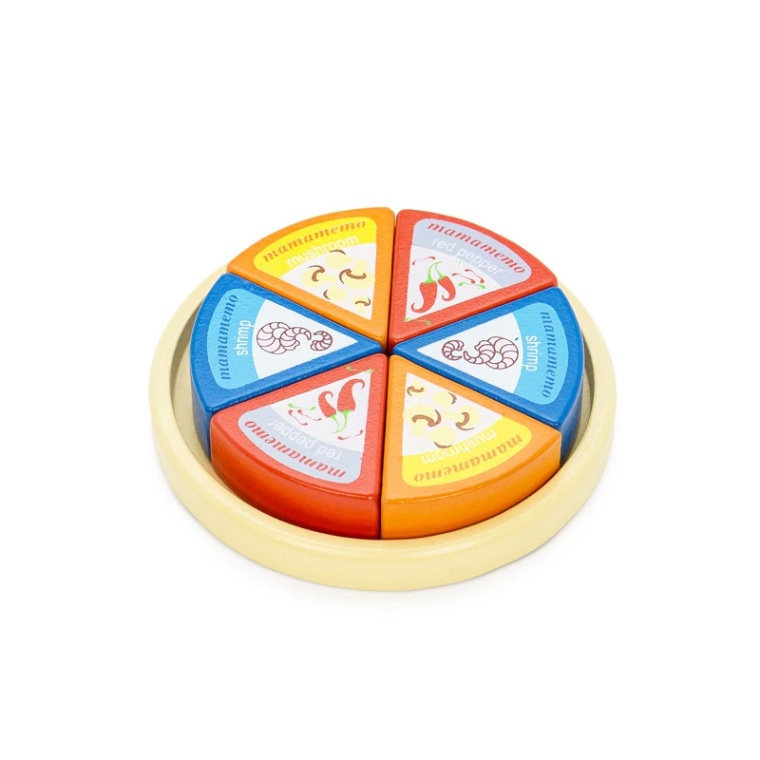 【アウトレット40%OFF】ｍamamemo 木製 チーズ おままごと