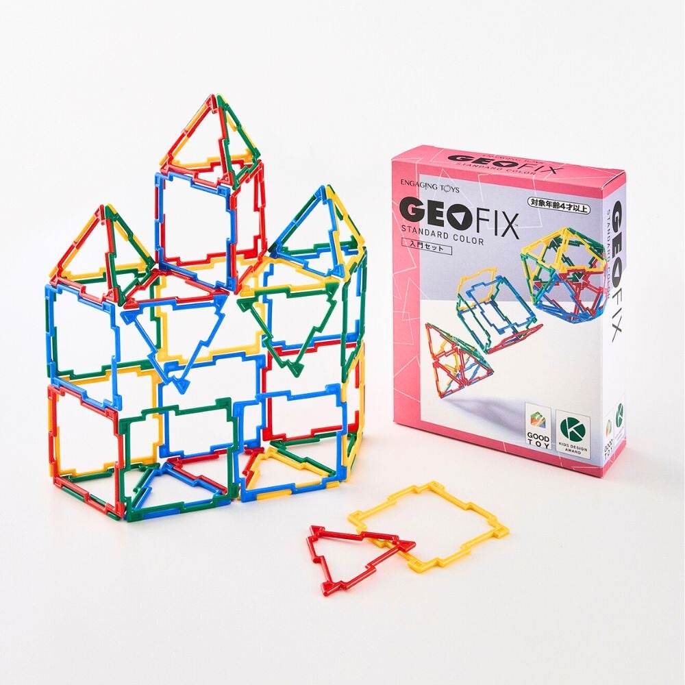 GEOFIX(ジオフィクス) 入門セット スタンダードカラー 40ピース