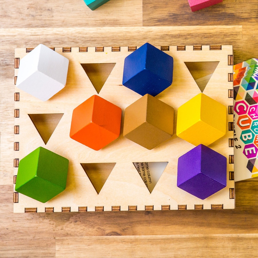 Chroma Cube(クロマキューブ) 色彩感覚と思考力を育てる解決型パズルゲーム