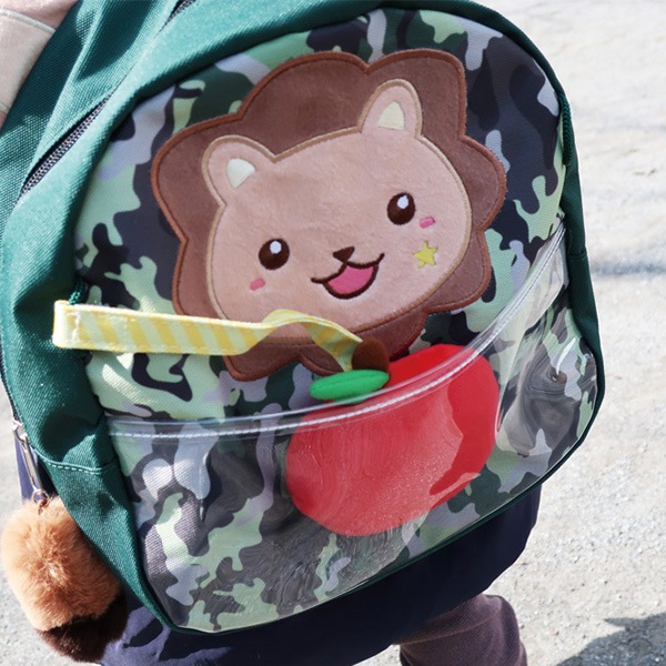 Ruckles(リュックレ) ベビー＆キッズ リュックサック 迷彩×ライオン