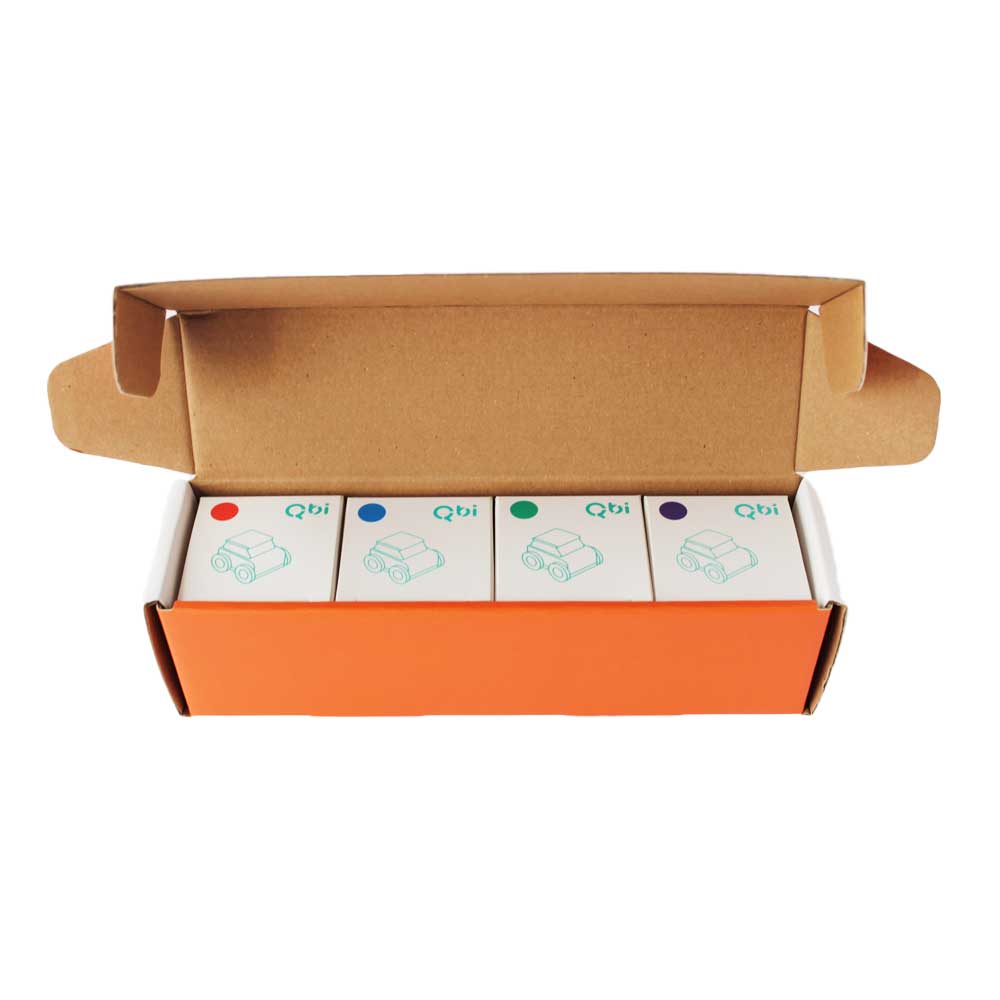 Qbi(Qbi toy) 拡張キット コントロールカー4台セット