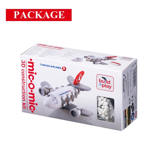 mic-o-mic(ミックオーミック) コラボレーションモデル 089.381 Turkish Airlines ターキッシュエアラインズ スモールジェットプレーン