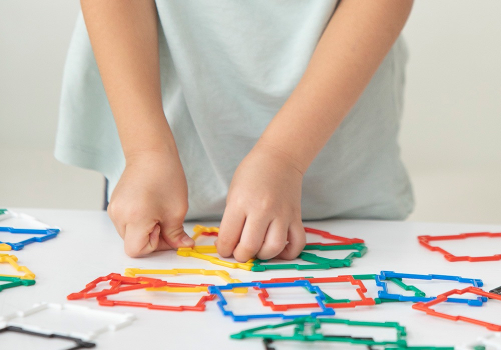 GEOFIX(ジオフィクス) コンポーネント正三角形・大 スタンダードカラー 54ピース