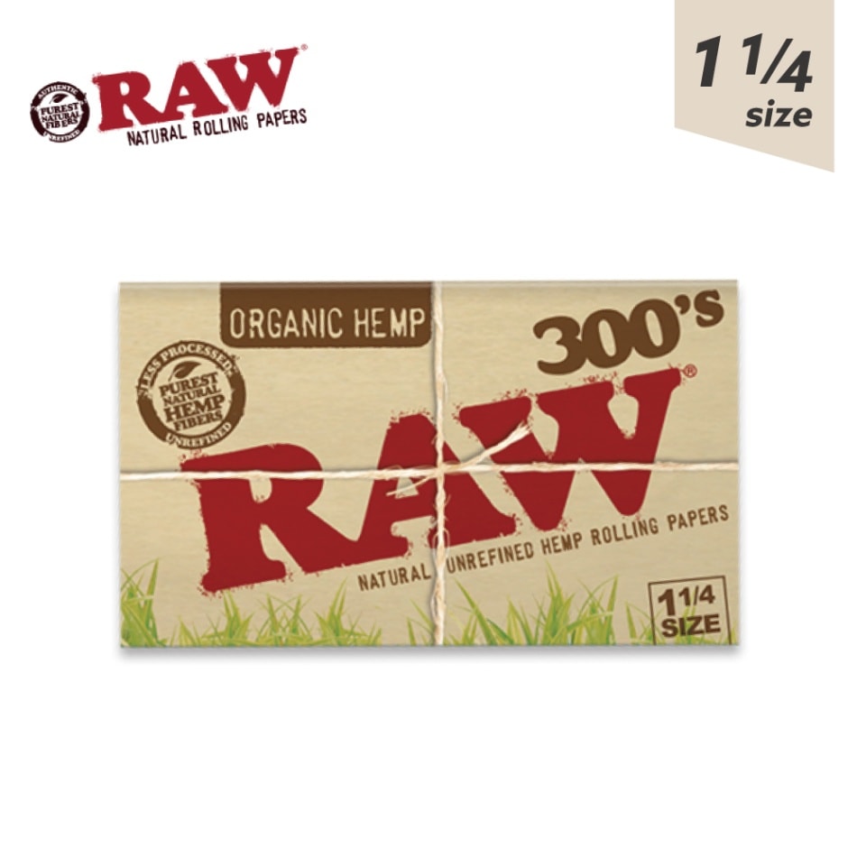 RAW ORGANIC HEMP 1 1/4 300枚入 ロウ オーガニックヘンプ