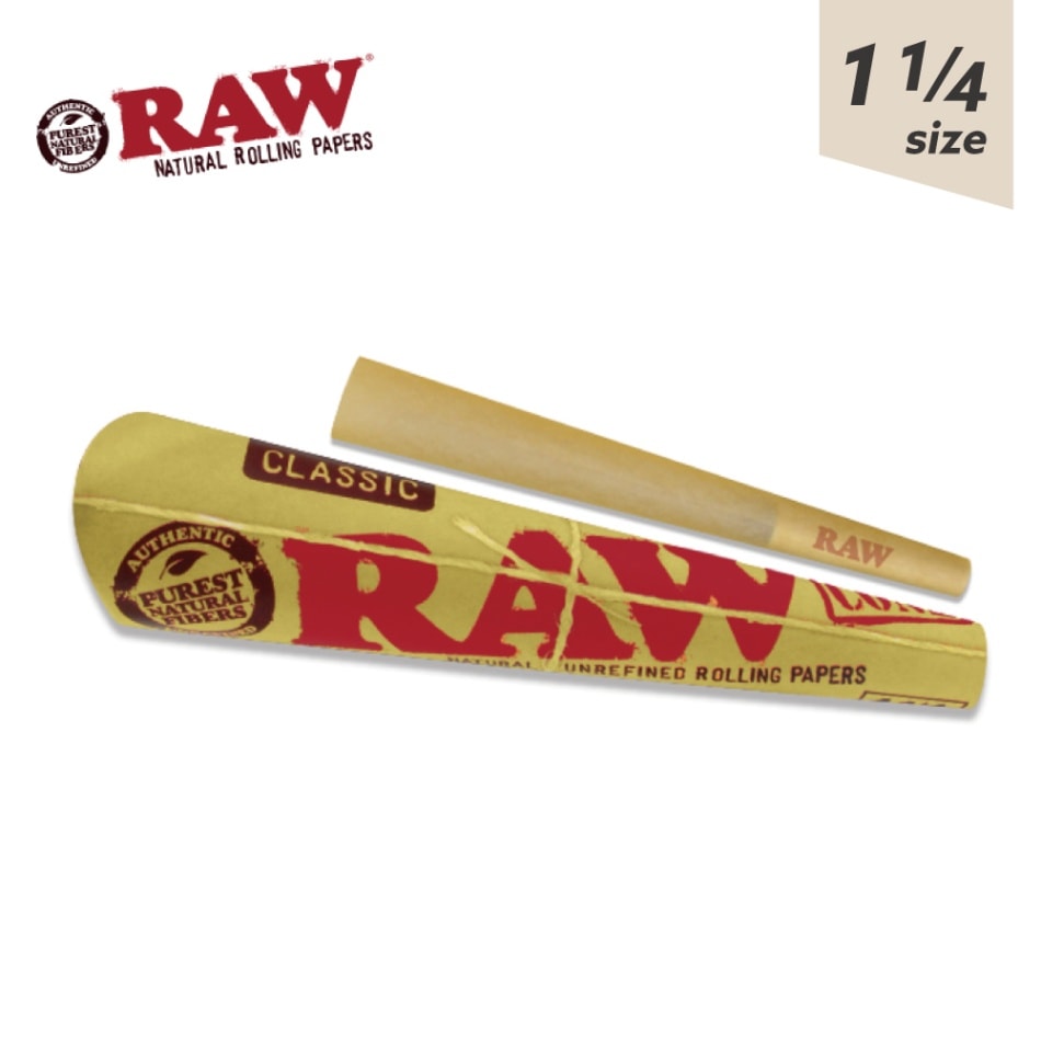 RAW CLASSIC CONE 1 1/4 6枚入 ロウ クラシック コーン