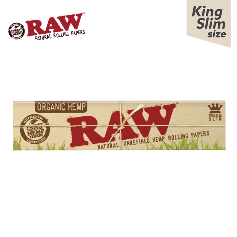 RAW ORGANIC HEMP Kingsize Slim ロウ オーガニックヘンプ