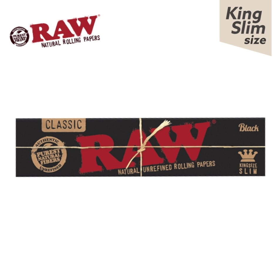 RAW BLACK Kingsize Slim ロウ ブラック