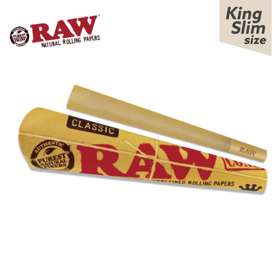 RAW CLASSIC CONE Kingsize Slim 3枚入 ロウ クラシック コーン