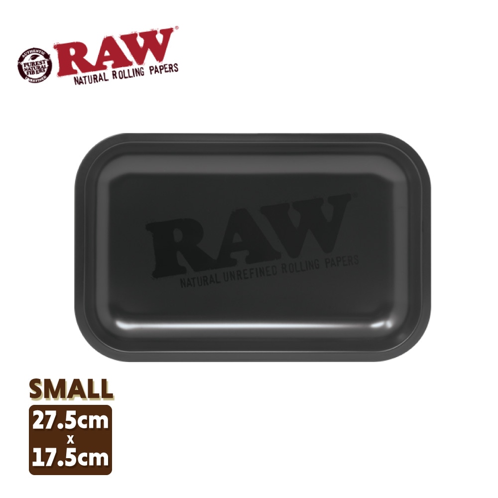 RAW メタルトレイ スモール 27.5x17.5cm (マットブラック)